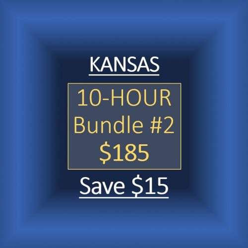 KANSAS:  10-HOUR BUNDLE #2 FOR $185